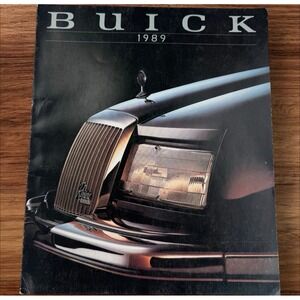 Vintage‎ 1989 Buick Sales Brochure Catalog Riviera Reatta Electra LeSabre Regal